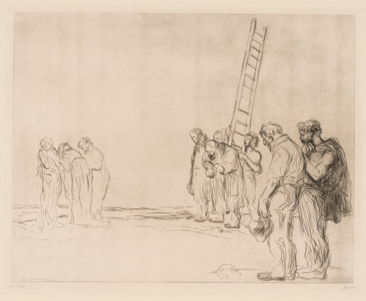 Calvary by Jean Louis Forain