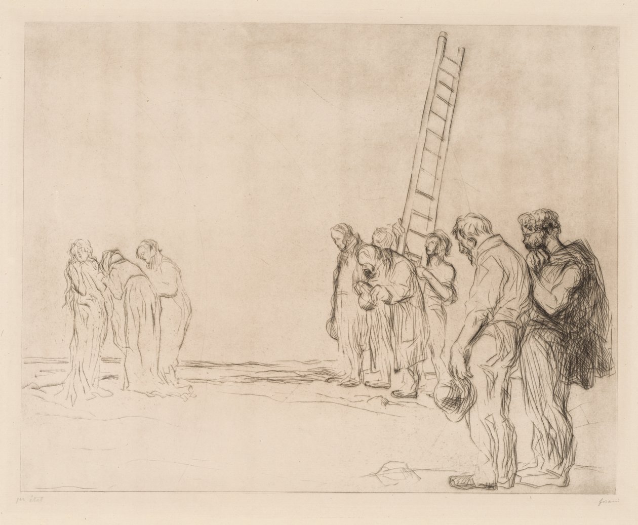 Calvary. by Jean Louis Forain