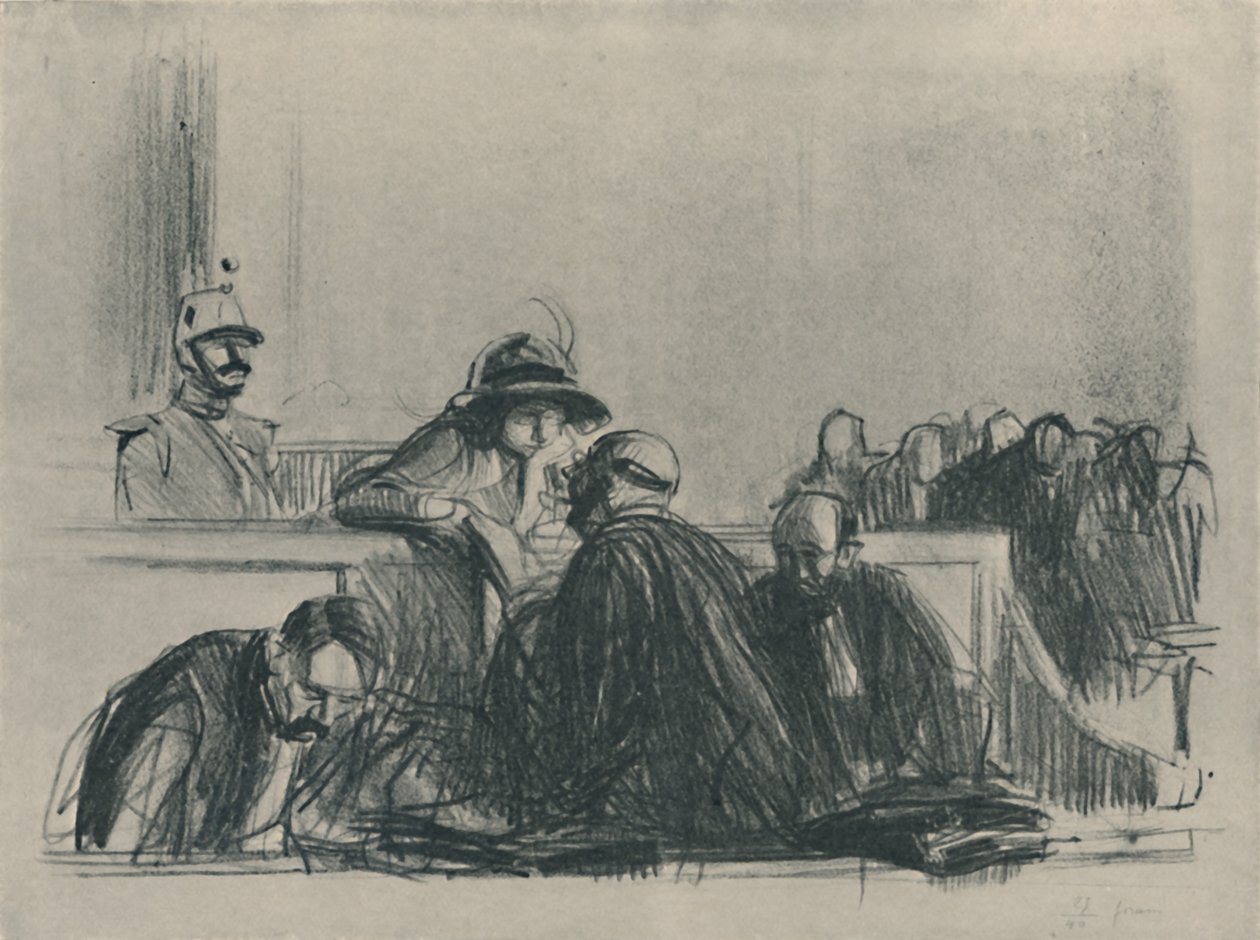 Hukuk Müşaviri, 1919 by Jean Louis Forain