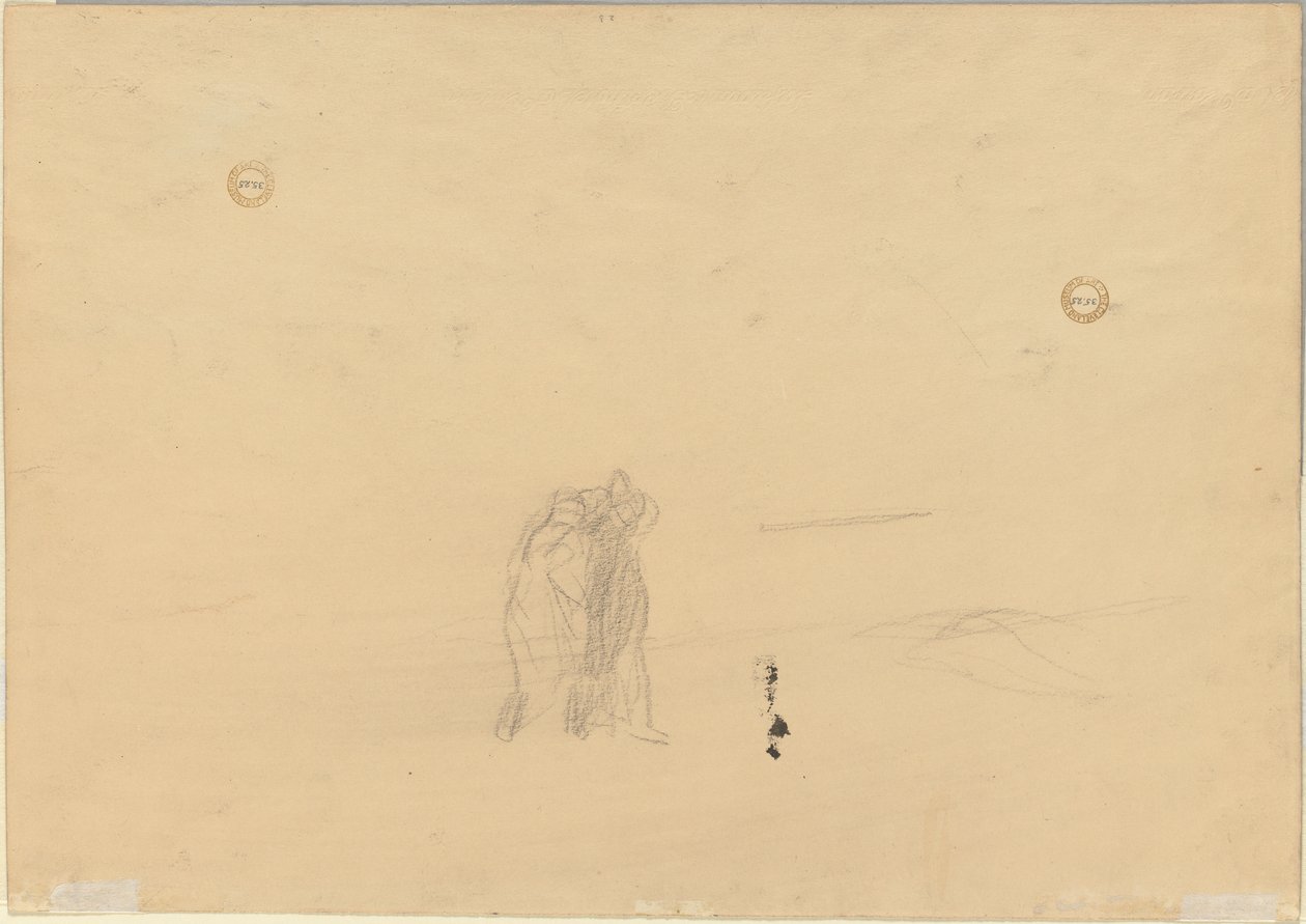 Bir Manzaradaki Figürler (ters) by Jean Louis Forain