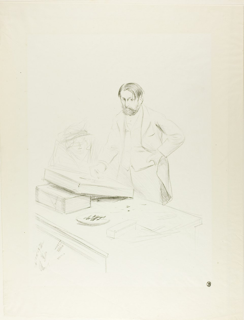 Forain, Litograf by Jean Louis Forain