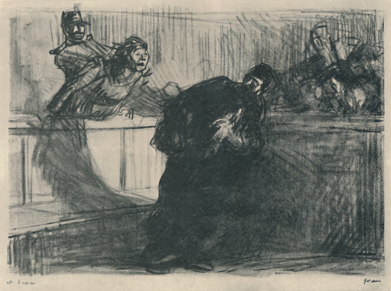Hakaret Edilen Avukat, 1919 by Jean Louis Forain