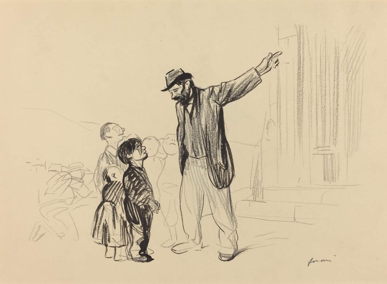 Babalarının Kilisesi, c. 19141919. by Jean Louis Forain