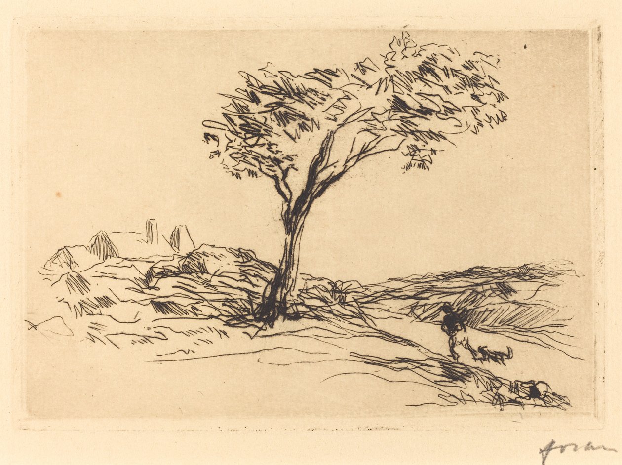 Versay Çevresinde Manzara by Jean Louis Forain