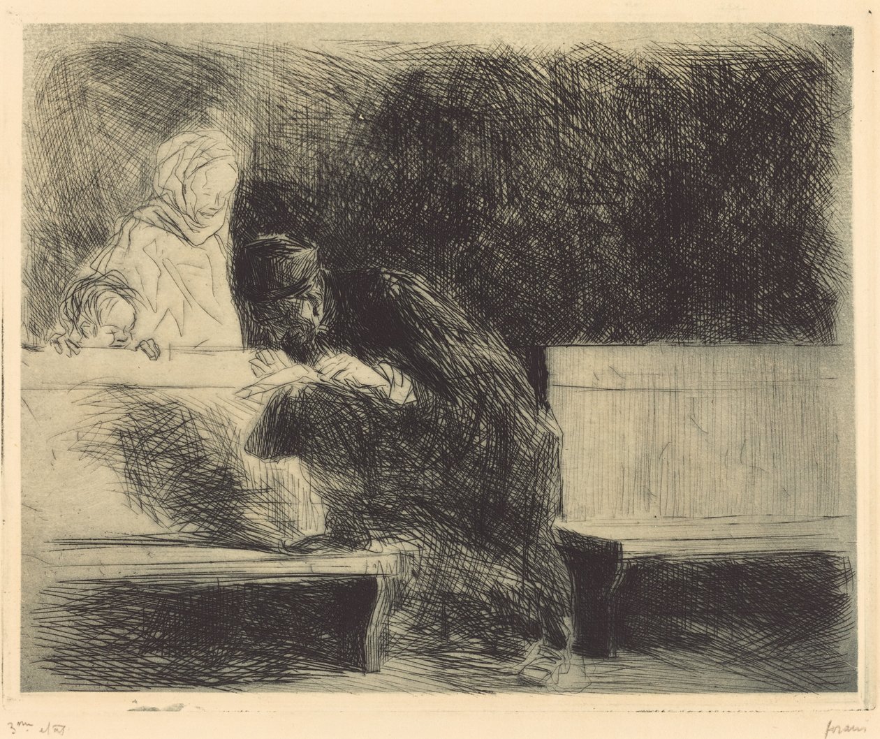 Avukat Bir Brifingden Geçiyor by Jean Louis Forain