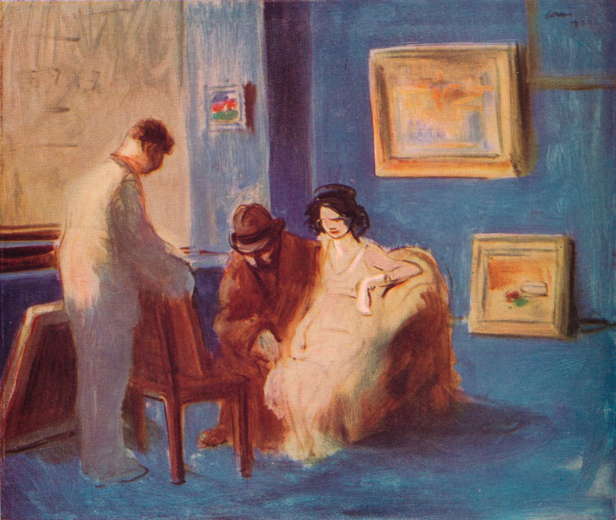 Resim Tüccarı, c1927 by Jean Louis Forain