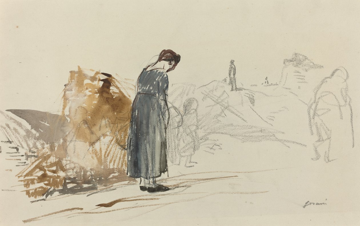 Almanlar ayrıldı, c. 19141919. by Jean Louis Forain