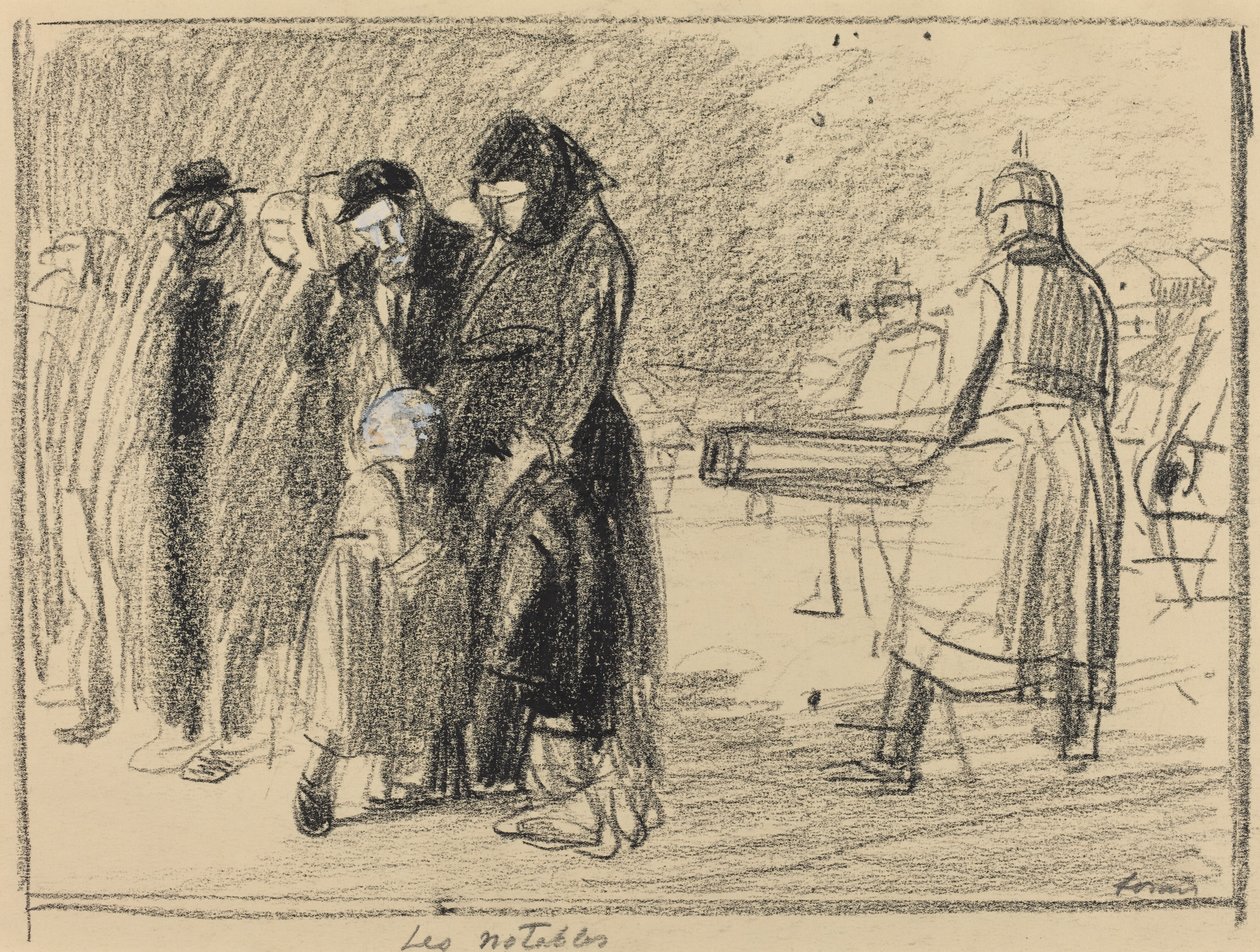 Ünlüler, c. 19141919. by Jean Louis Forain