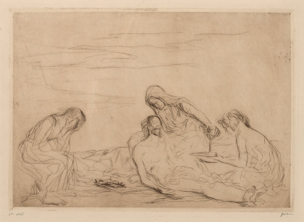 Meryemana resmi. by Jean Louis Forain