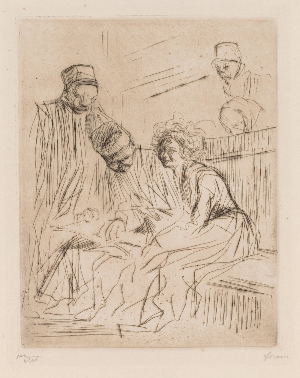 Avukatın Özetinin Okunması by Jean Louis Forain