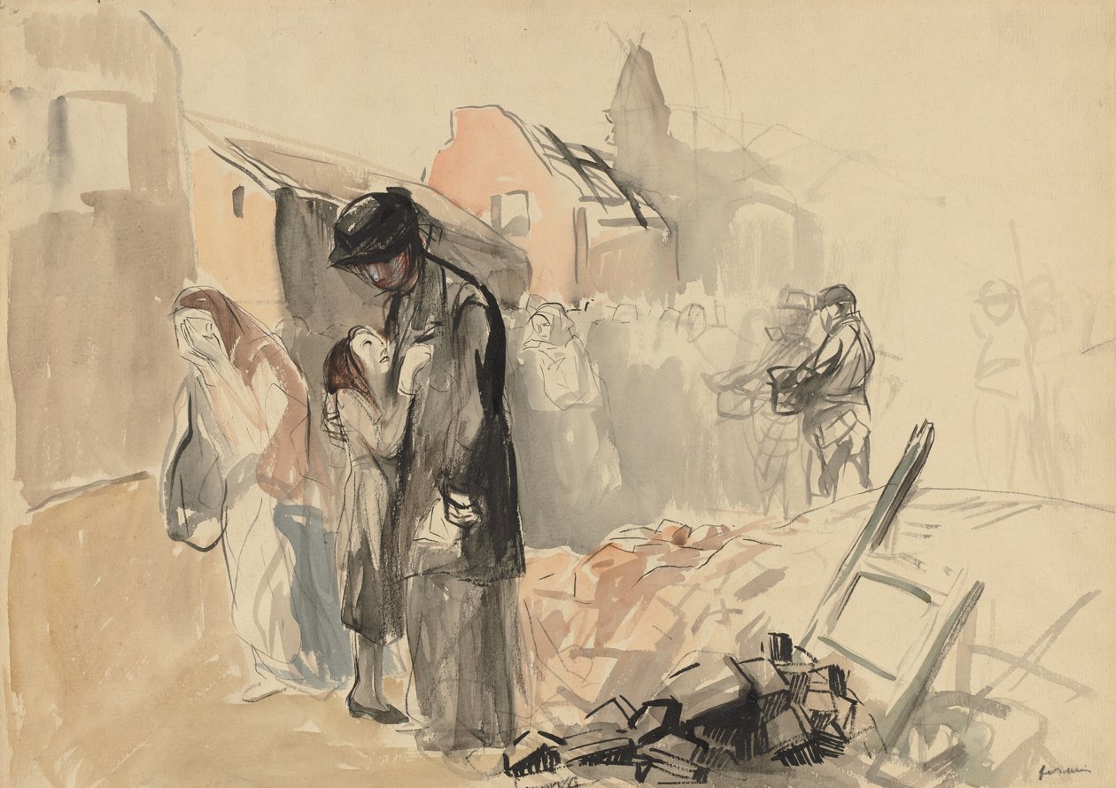 Fethedilmiş Bölge (recto) by Jean Louis Forain
