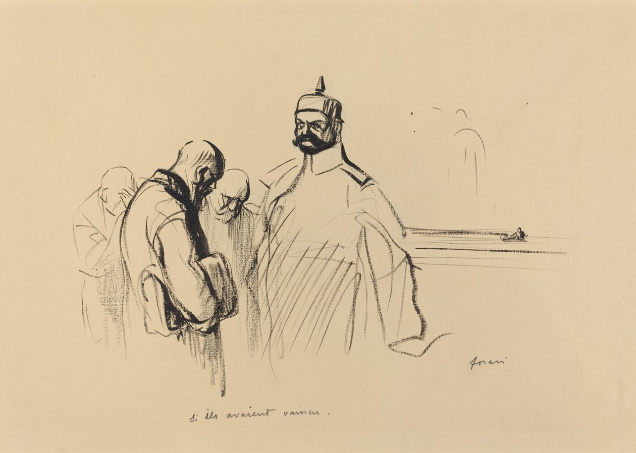 Kazanmış olsalardı, c. 1919. by Jean Louis Forain