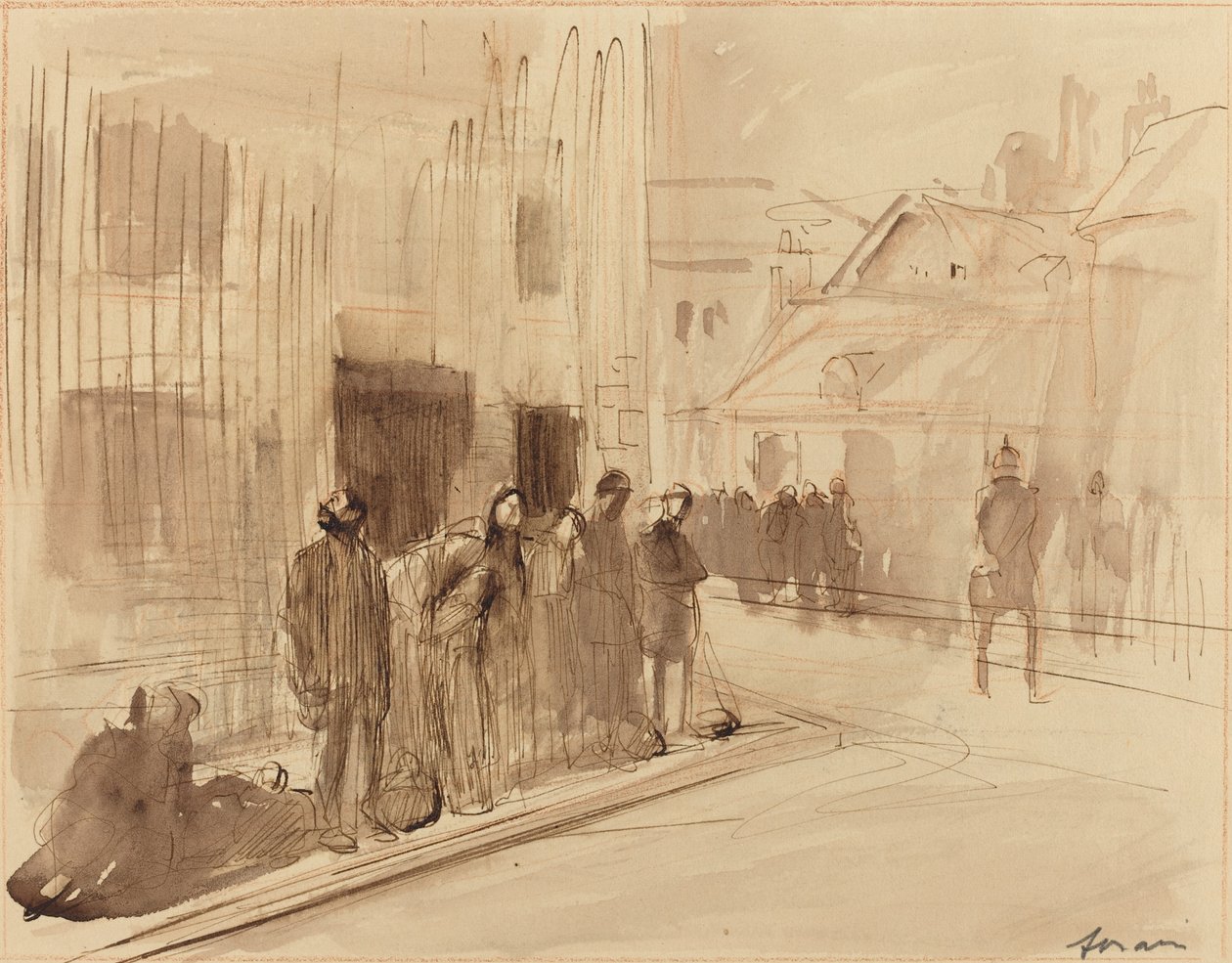 Kuzeyde Kölelik, c. 19141919. by Jean Louis Forain