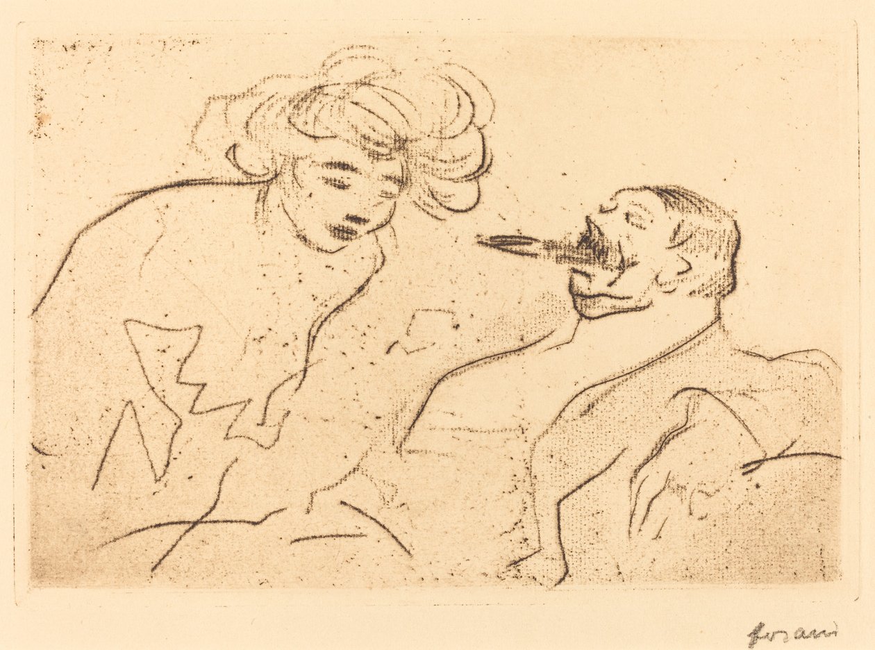 büyük puro by Jean Louis Forain