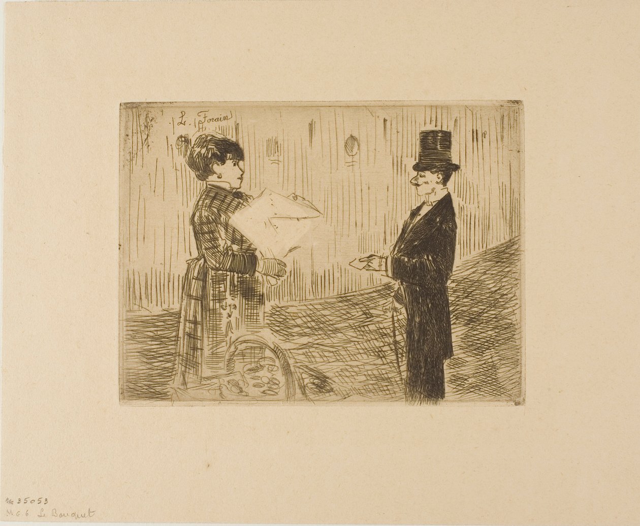 Buket by Jean Louis Forain