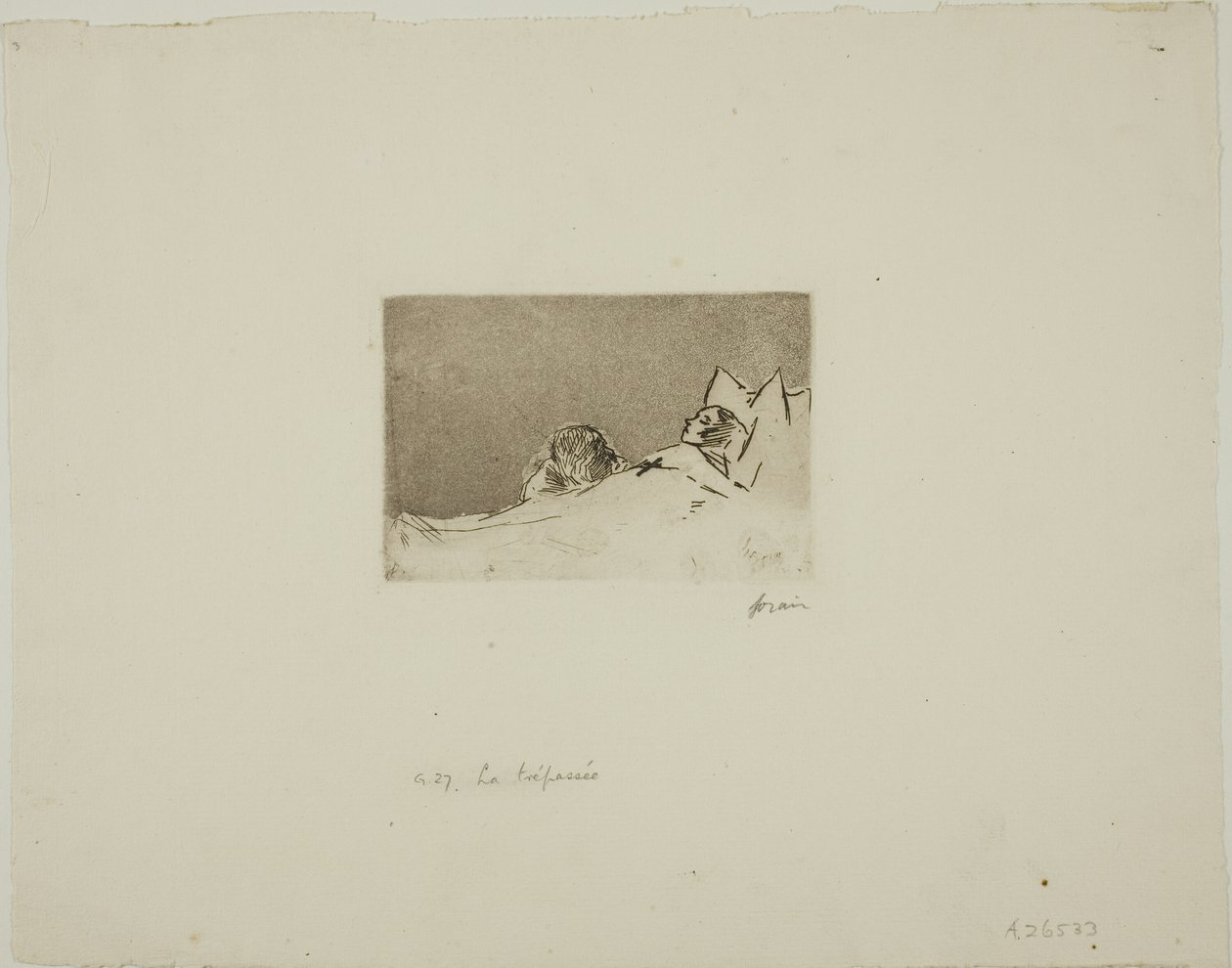 Ölü Kız by Jean Louis Forain