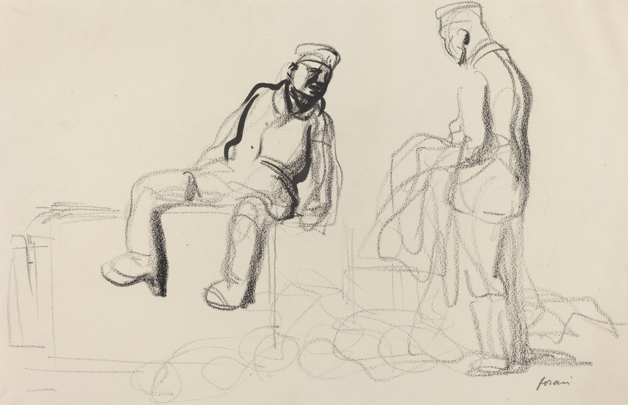 Ekonomik Geri Çekilme by Jean Louis Forain