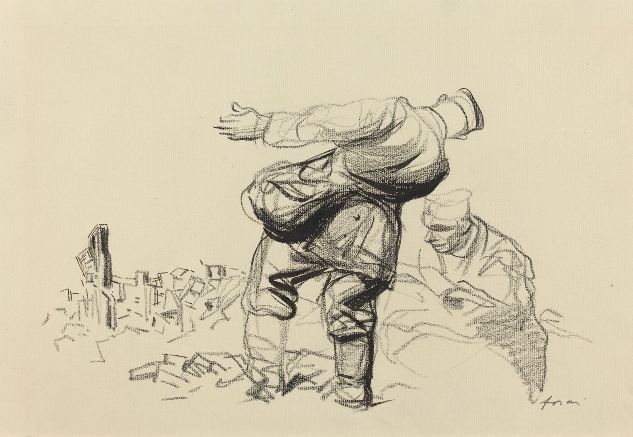İmparatorluk Yıkılır, Cumhuriyet Öder by Jean Louis Forain