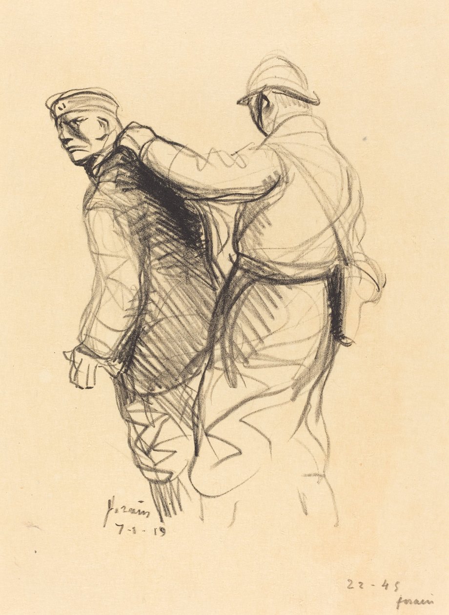 Alman kovuldu by Jean Louis Forain