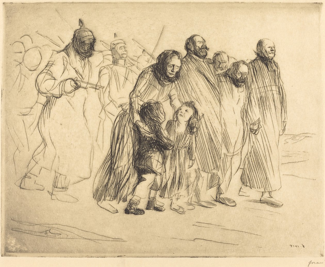 Ayan (küçük tabak) by Jean Louis Forain