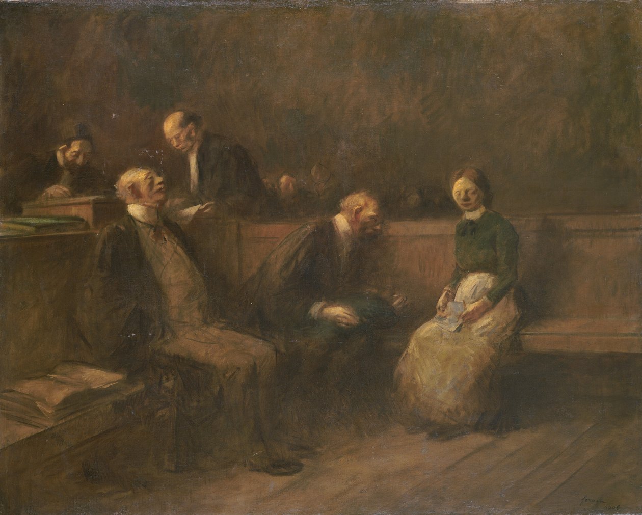 Dilekçe by Jean Louis Forain