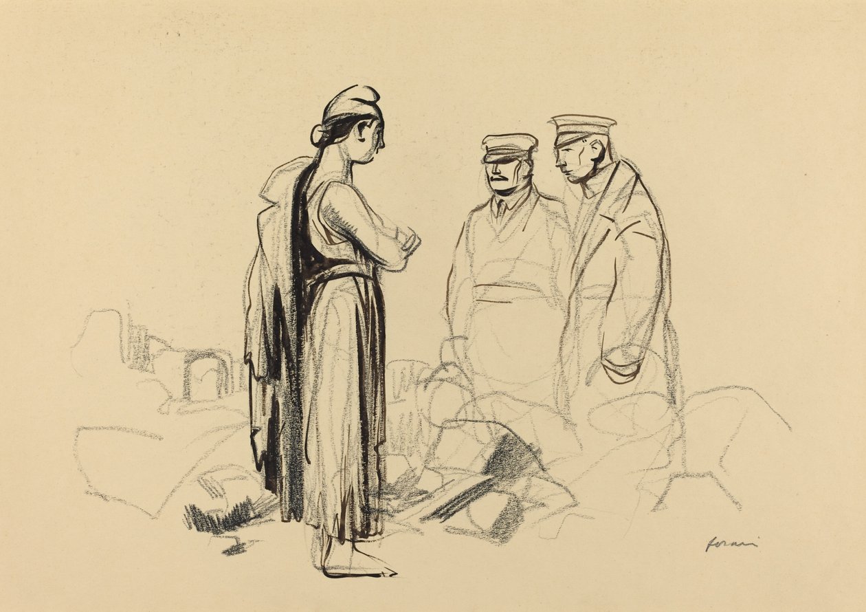 Barışa Doğru, c. 19141919. by Jean Louis Forain