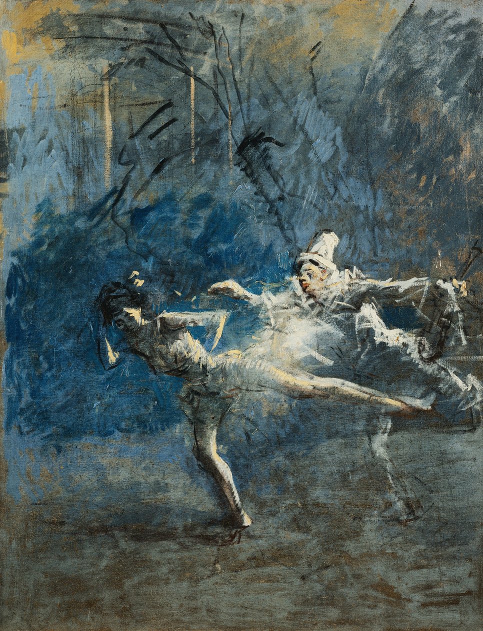 İki Dansçı; iki dansçı, by Jean Louis Forain