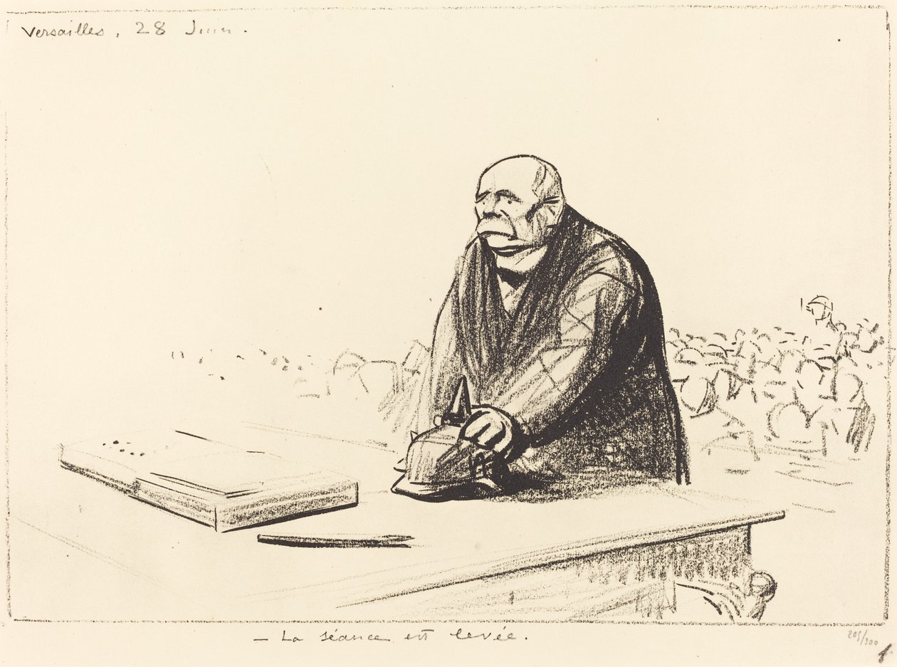 Versay, 28 Haziran by Jean Louis Forain