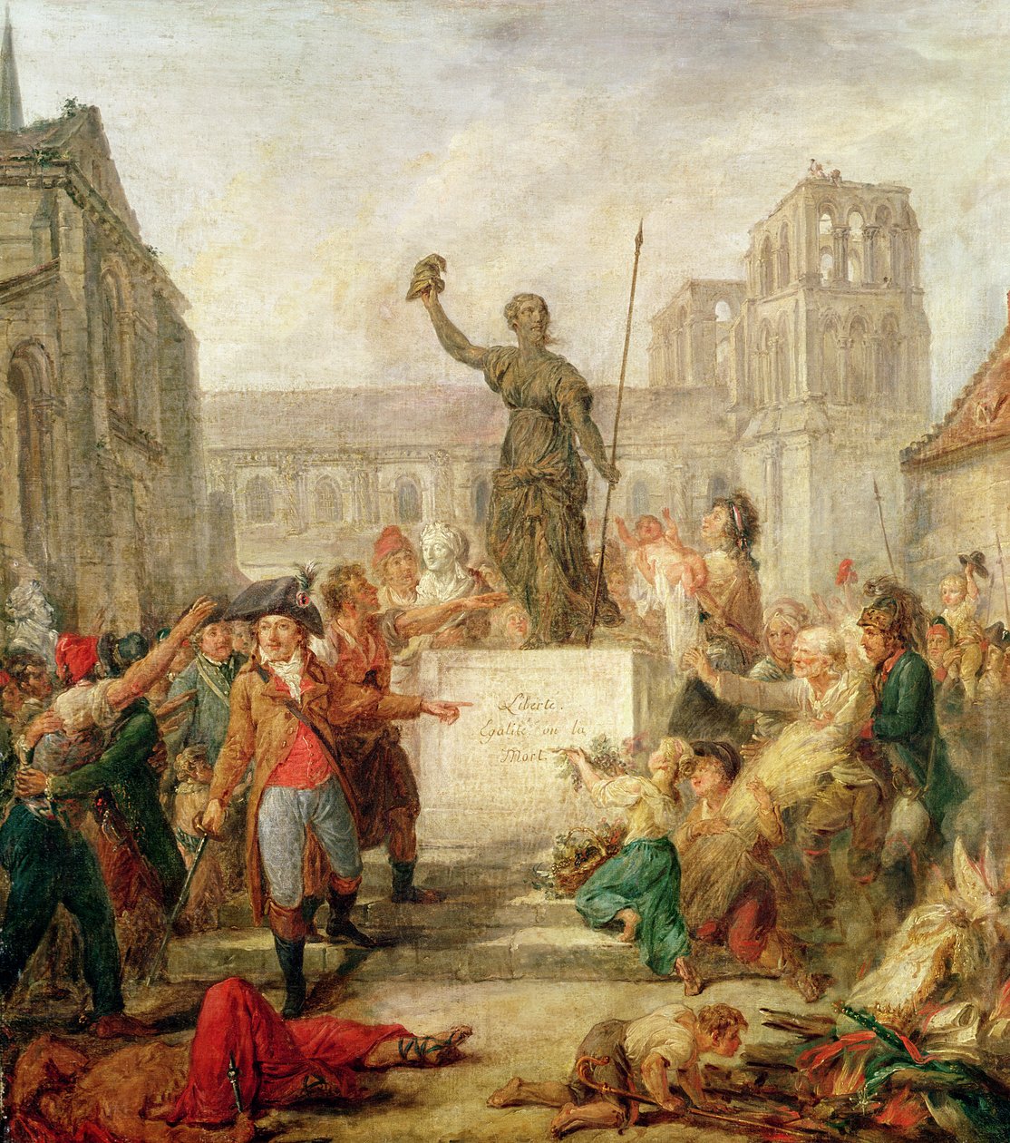Özgürlük Yemini by Jean Louis Joseph Hoyer