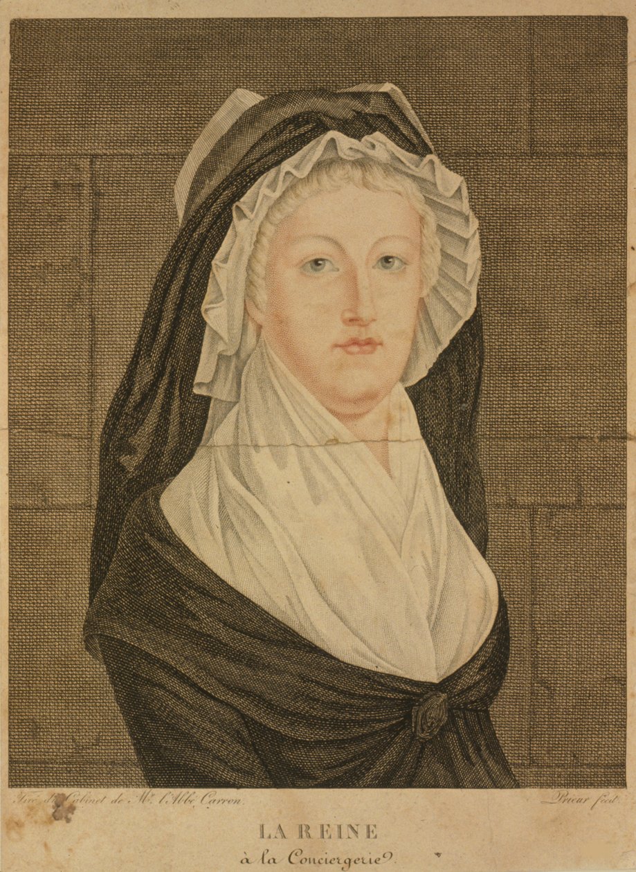 Marie Antoinette, Conciergerie