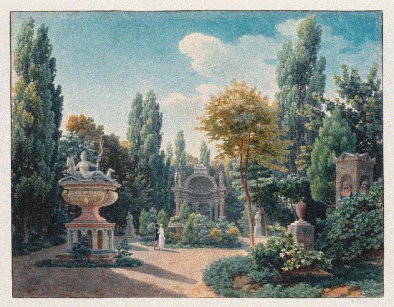 Jardin du cloître des Petits-Augustins