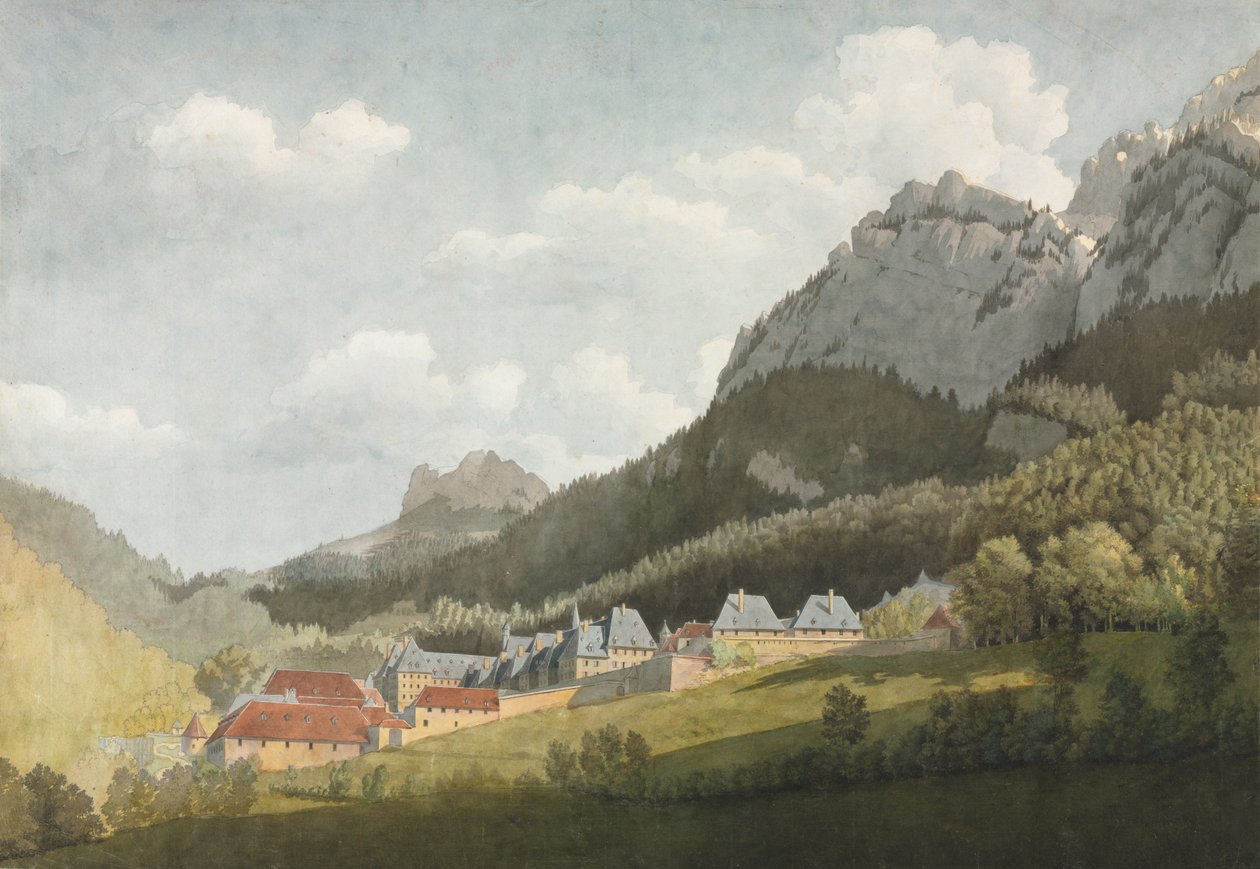 Grande Chartreuse manzarası, 1700