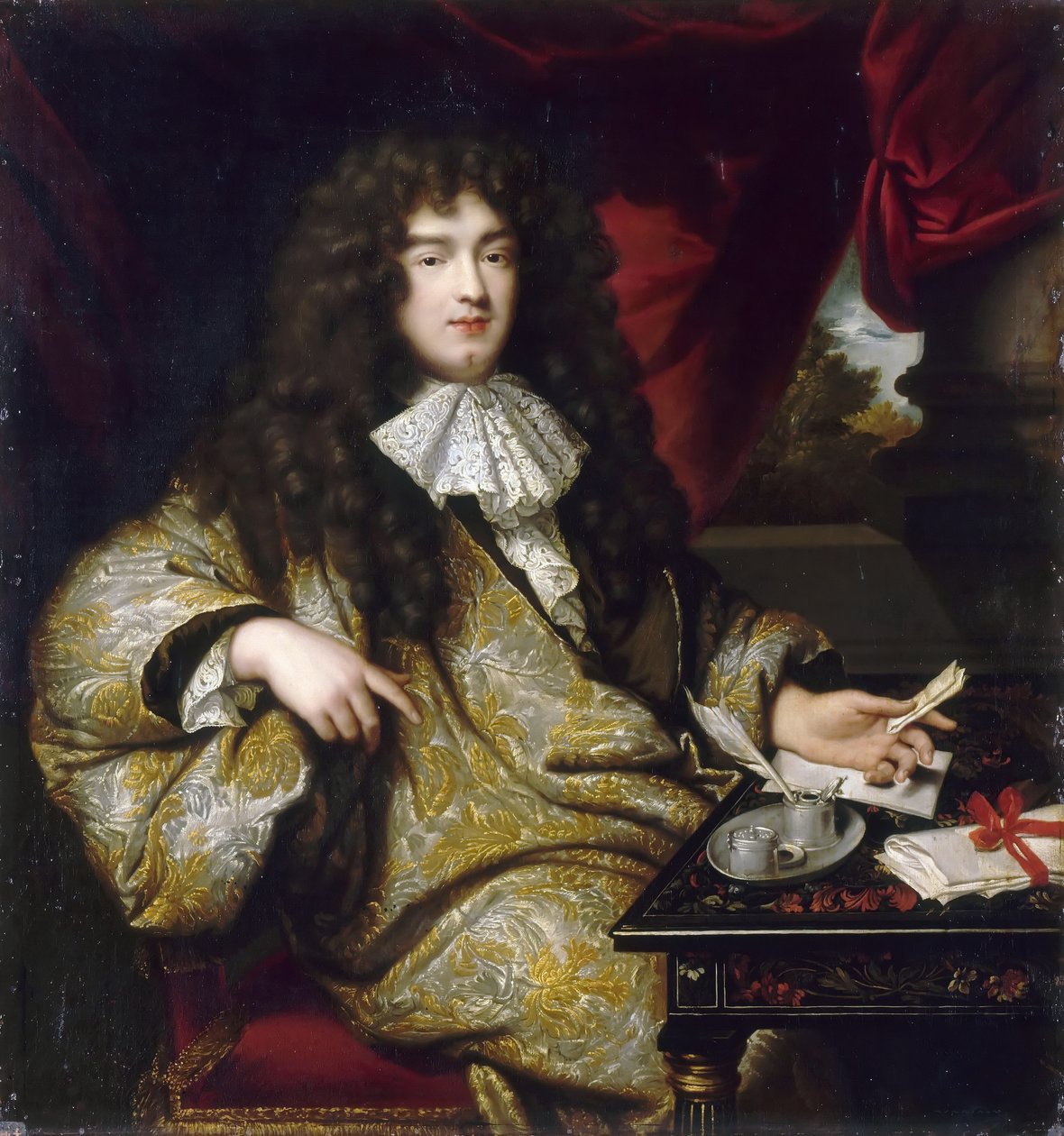 Jean-Baptiste Colbert, Seignelay Markisi 1651-1690 by Jean Marc Nattier