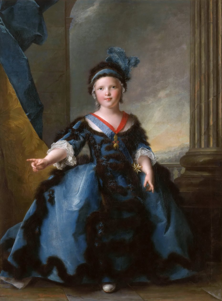Louis Joseph Xavier, Burgonya Dükü 1751-1761 by Jean Marc Nattier