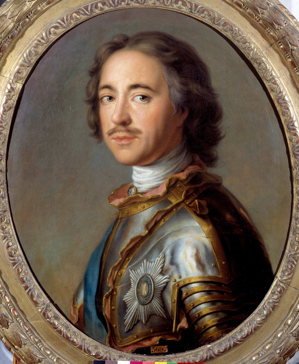 Büyük Peter Portresi (1672-1725) Rusya Çarı”” Jean Marc (Jean-Marc) Nattier (1685-1766) tarafından tablo 18. yüzyıl Güneşi 0,63 x 0,52 m - Büyük Peter Portresi ( 1672-1725), Rusya Çarı. Jean Marc (Jean-Marc) Nattier (1685-176) tarafından tablo by Jean Marc Nattier