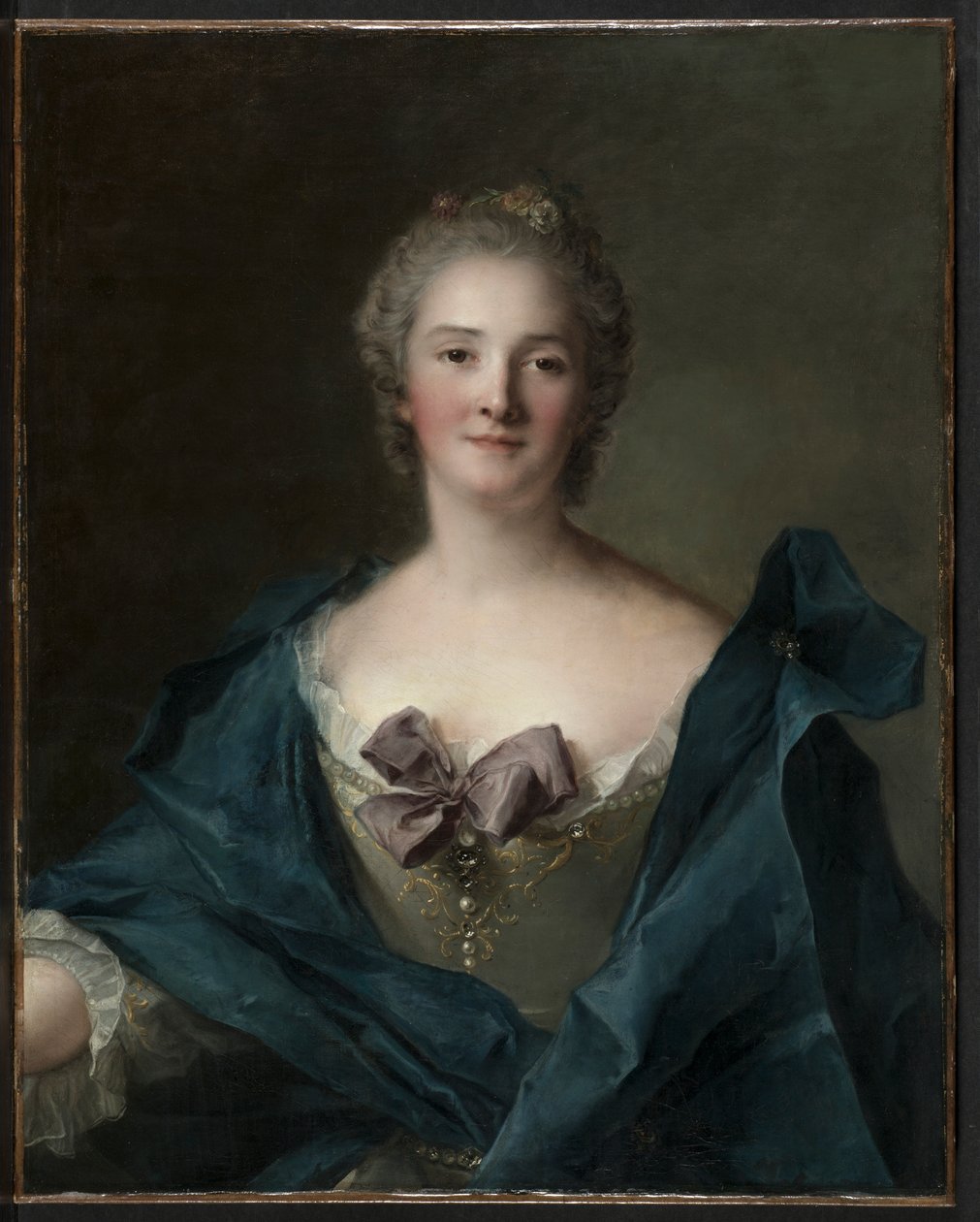 Bir Kadının Portresi by Jean Marc Nattier