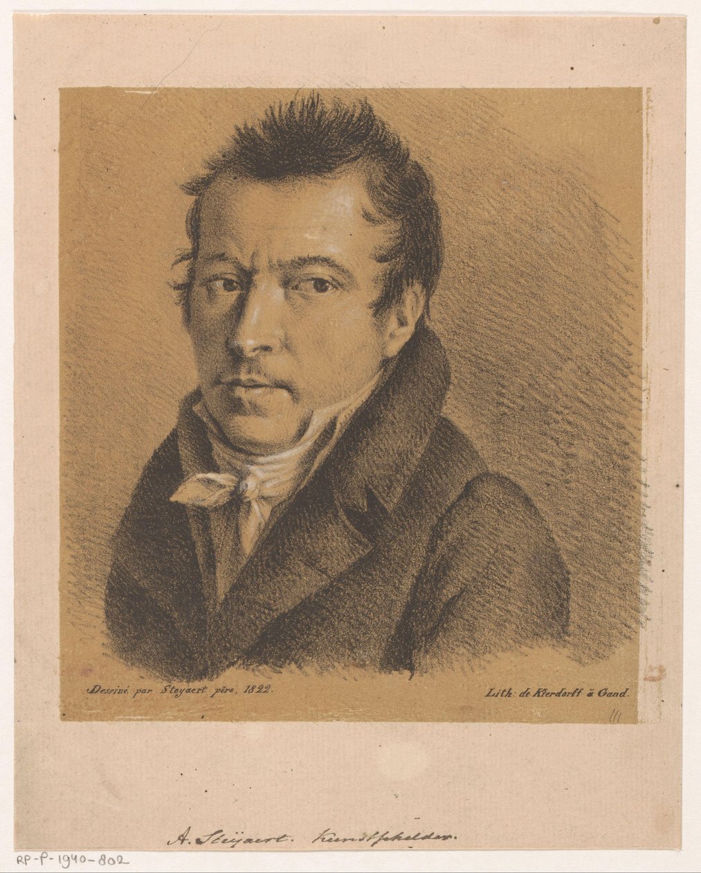 Antoine Ignace Steyaert'in Portresi by Jean Matthieu Kierdorff