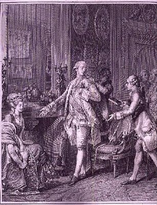 A.L. Romanet (1742-c.1810) tarafından kazınmış Büyük Tuvalet by Jean Michel the Younger (after) Moreau