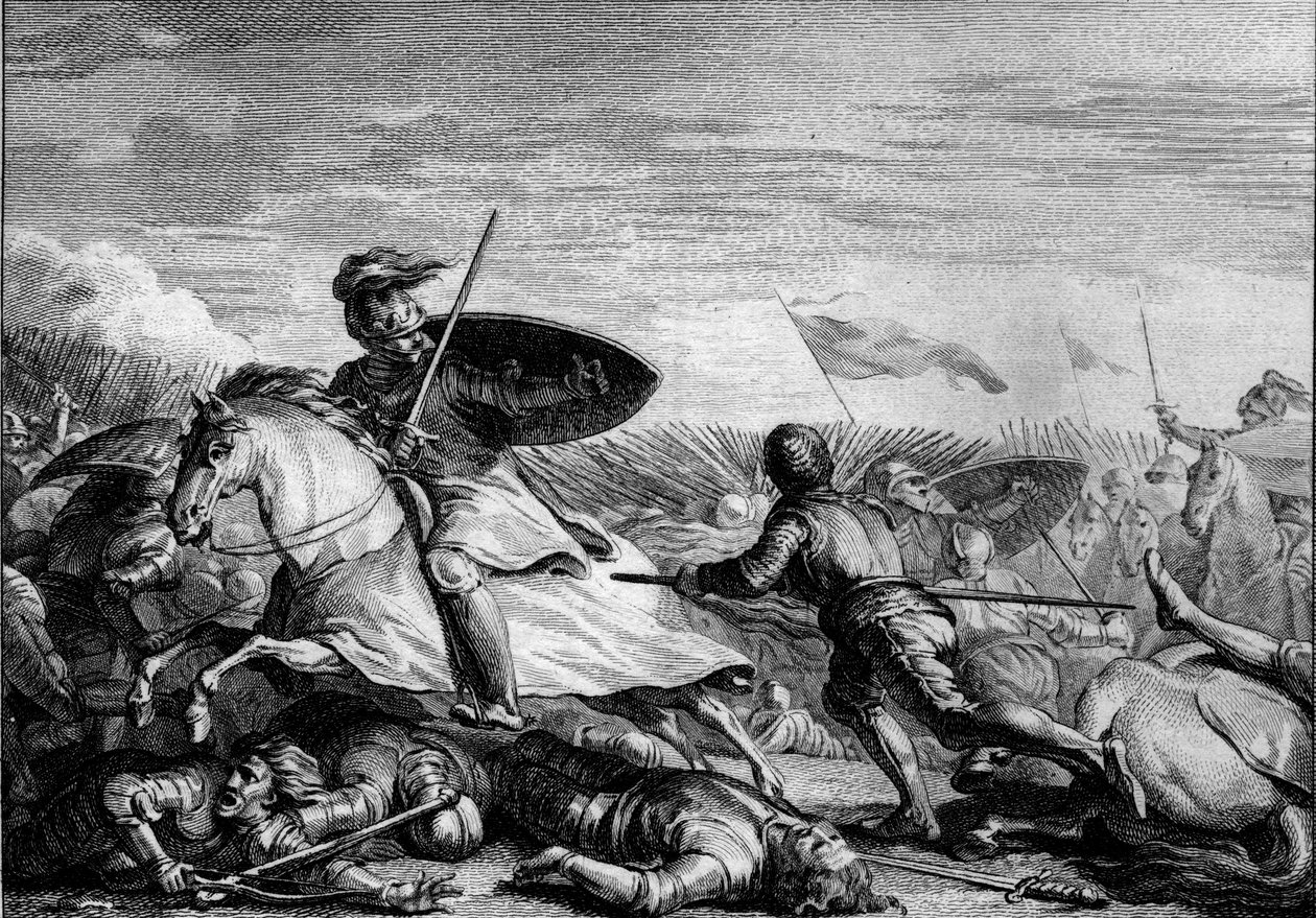 Fontenoy Muharebesi, 841: ordusunun yenilgisinden sonra Lothaire 1