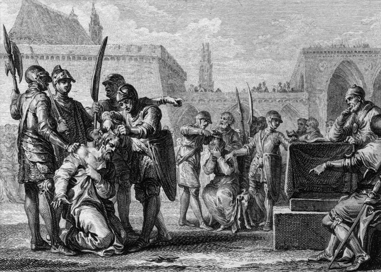 Frankların kralı III. Thierry (651-691) ve Neustria Sarayı