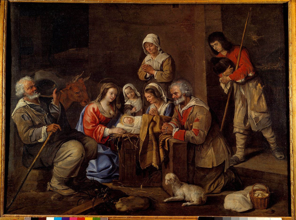 Çobanların Hayranlığı Jean Michelin (1623-1695) 17.yy. by Jean Michelin