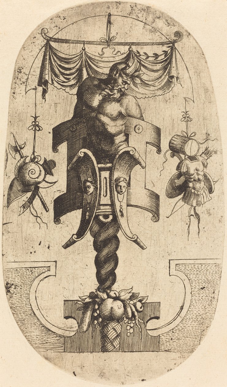 Sağa Doğru Bükülen Satyr by Jean Mignon