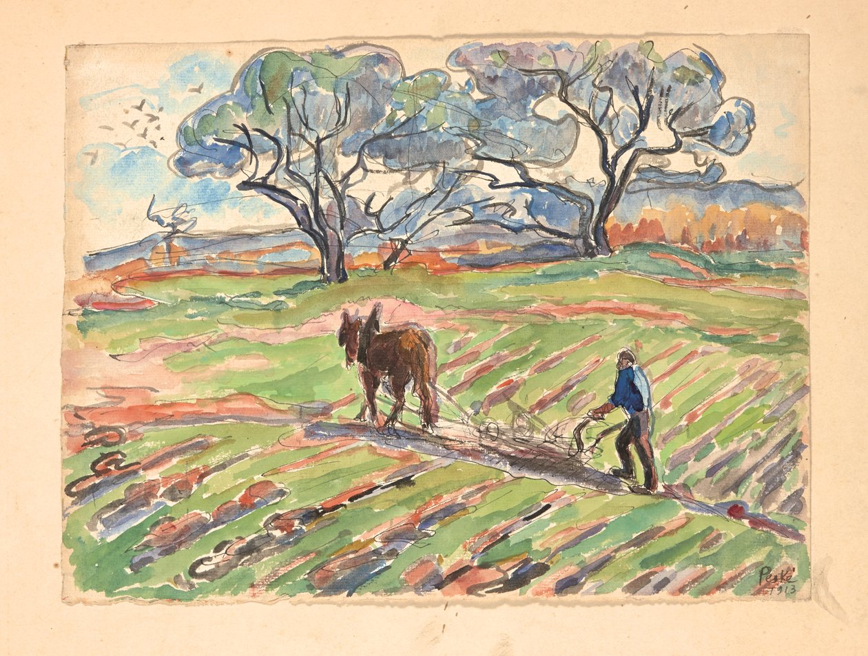 Bormes Ovası, Var by Jean Misceslas Peske