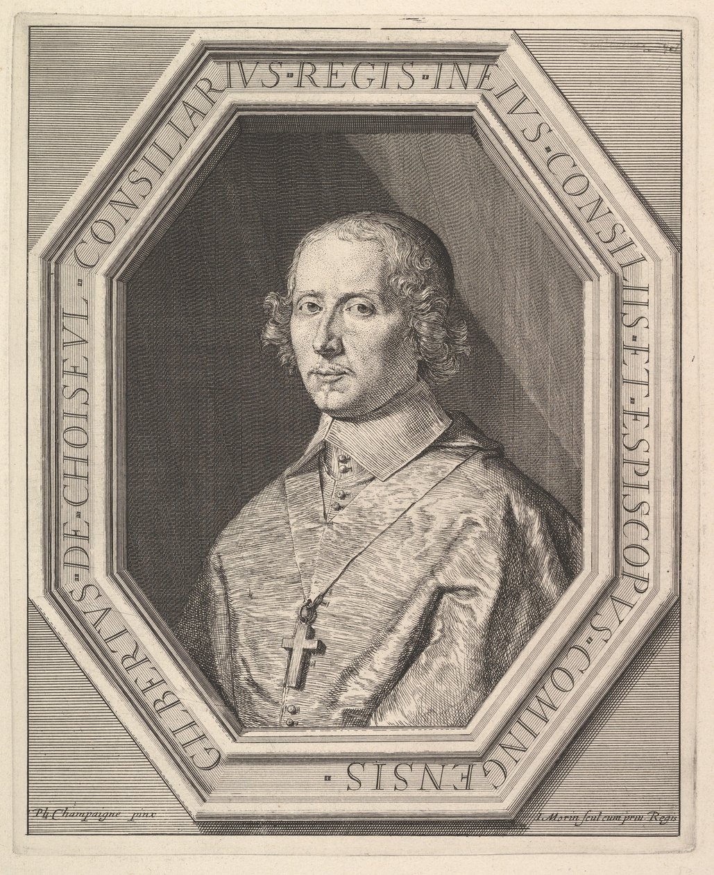 Gilbert de Choiseul-Praslin, Comminges Piskoposu. by Jean Morin