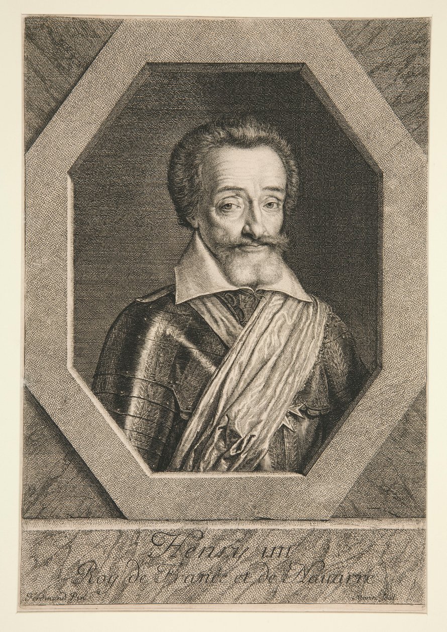 Henry IV, Fransa Kralı by Jean Morin