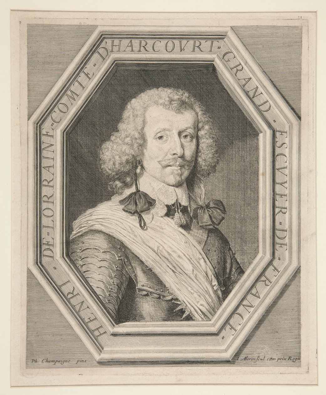 Harcourt Kontu Henri de Lorraine, Cadet la Perle (1601-1666) by Jean Morin