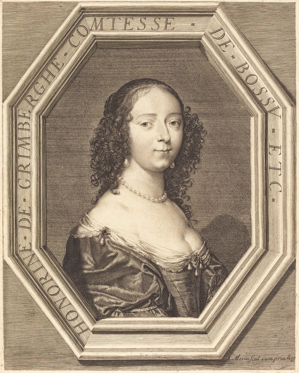 Honorine Grimberge, Bossu Kontesi by Jean Morin