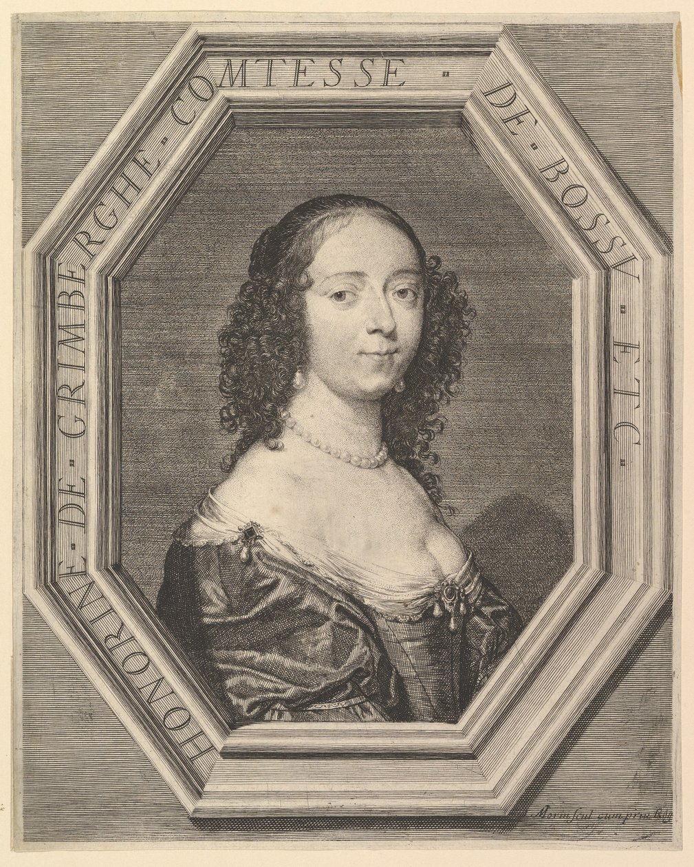 Honorine de Grimberghe, Kambur Kontesi. by Jean Morin