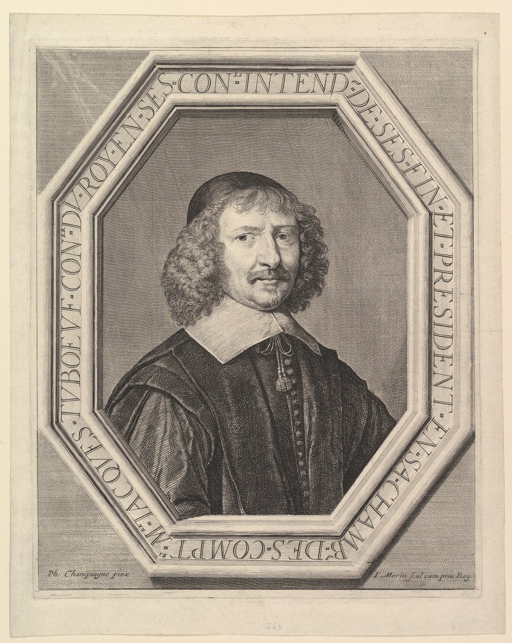 Jacques Tuboeuf, mali işler müdürü. by Jean Morin