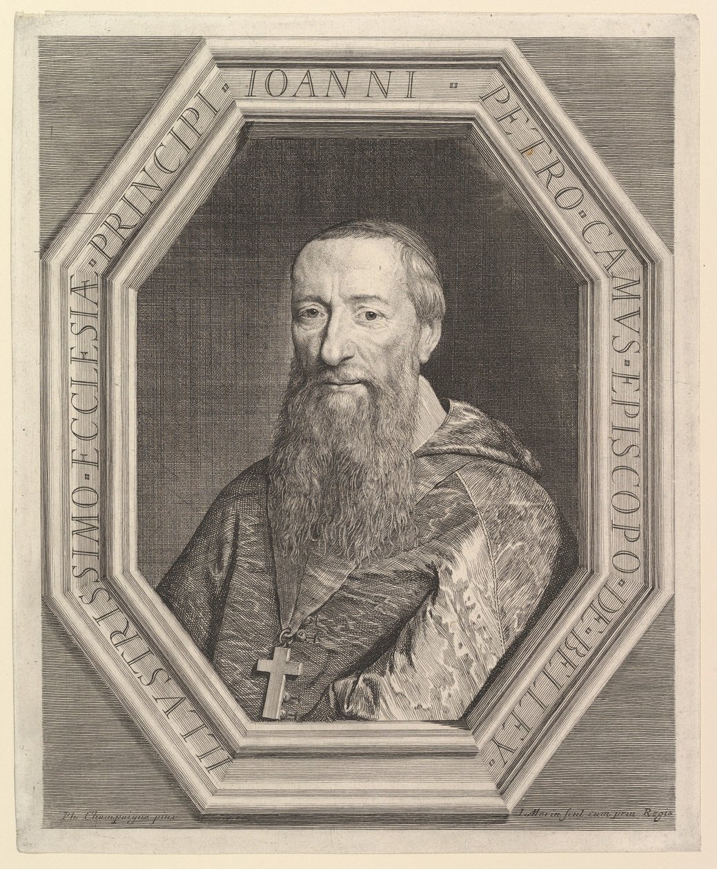 Jean-Pierre Camus, Belley Piskoposu. by Jean Morin